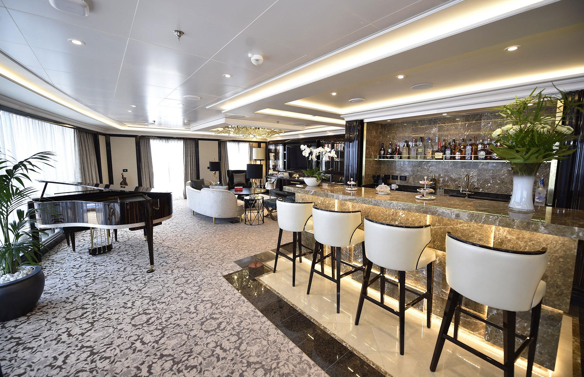 Regent Suite, Seven Seas Explorer – from $5,000 (£4,000) per person, per night